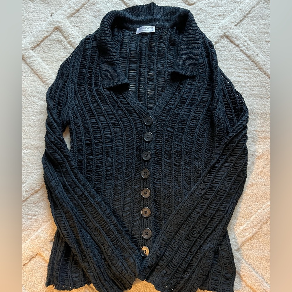 Black button up from Vici